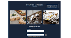 Desktop Screenshot of culinaryconceptsliving.com